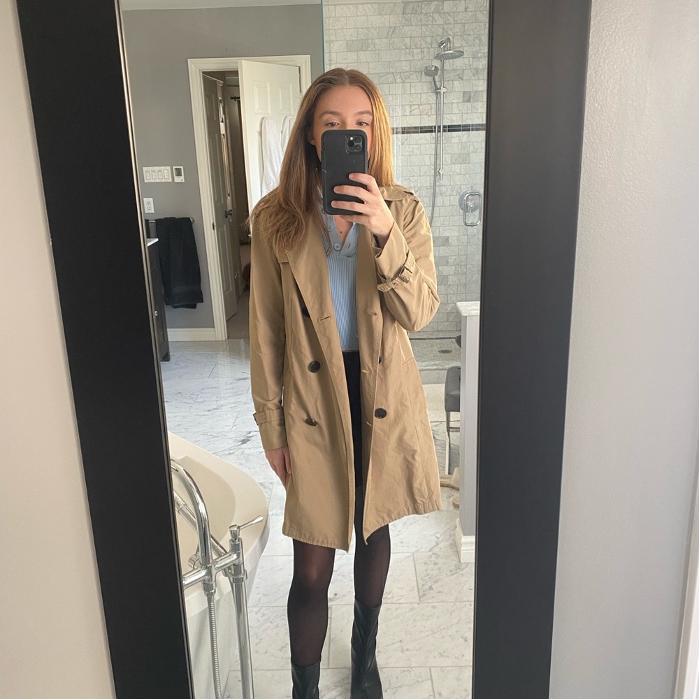 Tan Trench coat